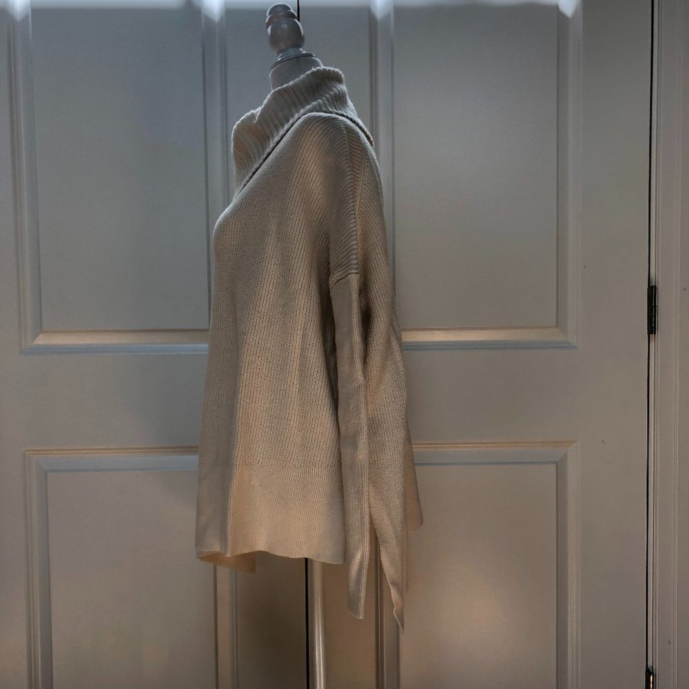 Drape Collar Wool Blend Sweater from ALLSAINTS - Picture 4 of 7
